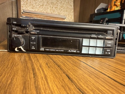 Vintage alpine 7903 cd - vintage,