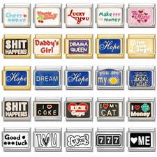 Bracciale Charm Link Smalto