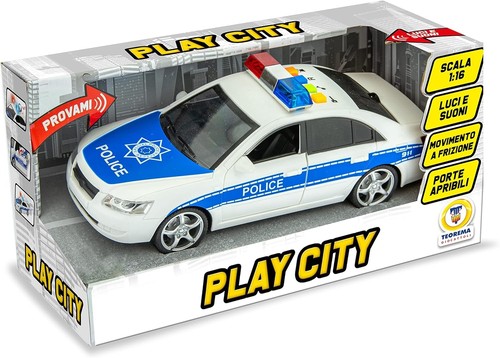 Giocattolo auto polizia - giocattolo, a