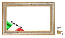 Cornice in legno Oro antico e