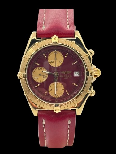 Breitling chronomat burgundy - breitling,