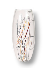 Vaso in vetro di Murano firmato Barbini