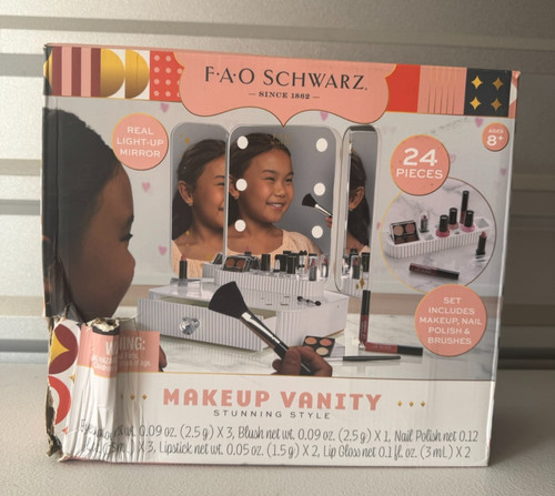Fao nero makeup vanity - vanity, mirror