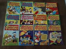 albo d'oro almanacco di topolino 1975 annata completa 1/12 mondadori editore