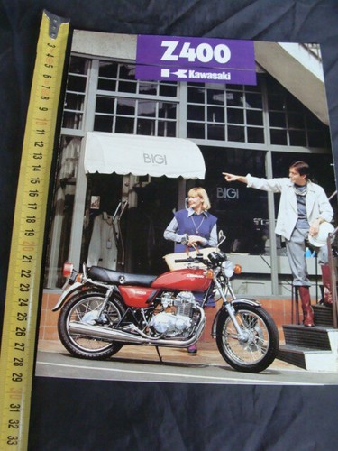 Brochure kawasaki 400 - brochure, z