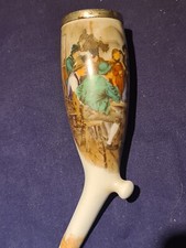 Interessante pipa Foresta Nera in porcellana non dipinta a mano pfeife pipe