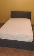 Letto una piazza e mezza contenitore, completo di materasso