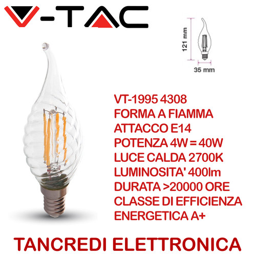 Tac 1995 lampadina led - vt-1995,