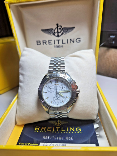 Breitling shark chrono a53605 - breitling,