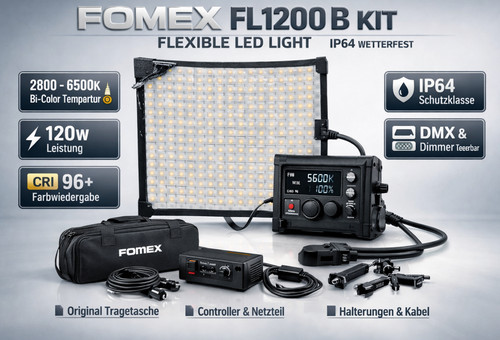Fomex fl1200 kit luce - b, led