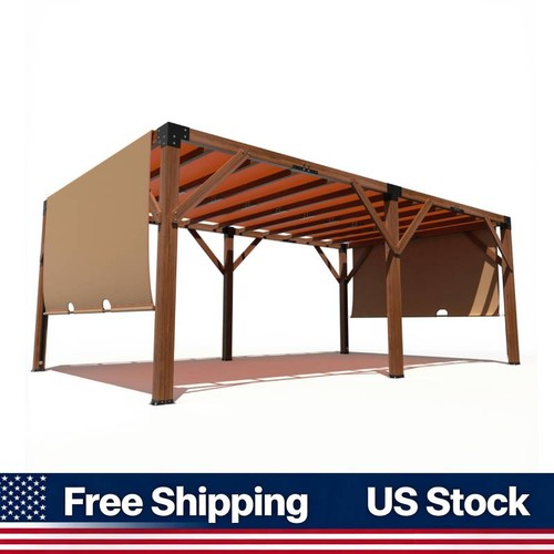 Retractable shade cedar - retractable,