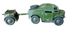 LOTTO 3 MODELLINI IN METALLO FIELD ARTILLERY TRACTOR. VINTAGE ANNI 60 DINKY TOYS