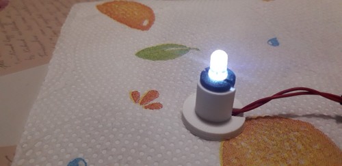 Punto luce per plastico - ,