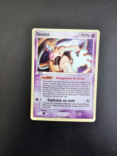 Carte pokémon deoxys 107 - deoxys, 16/107