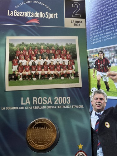 Milan medaglie memorabili - milan,
