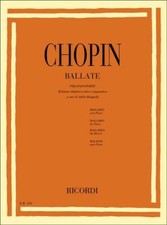 BALLATE - CHOPIN - PIANOFORTE