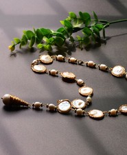 D17 Collana Con Barockperlen