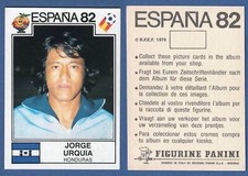 FIGURINA CALCIATORI PANINI ESPANA 82 - NUOVA/NEW N.360 URQUAIA - HONDURAS