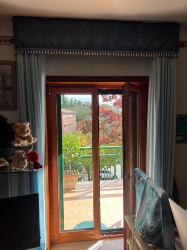 Tenda blu mastro raphael