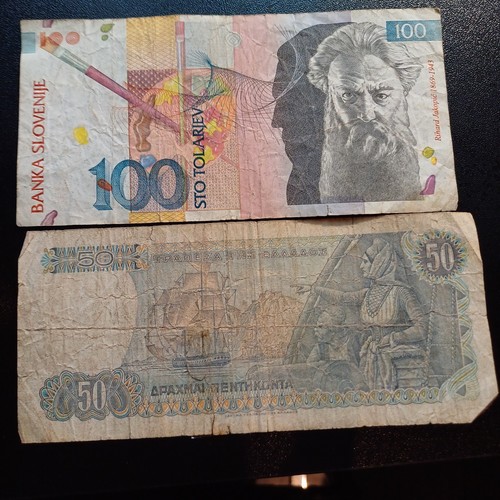 Lotto banconote straniere - banconote,