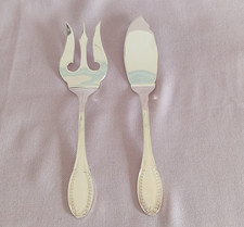 Set 2 posate da pesce - Calegaro - 76 PD - Argento 800 - Made in Italy - 