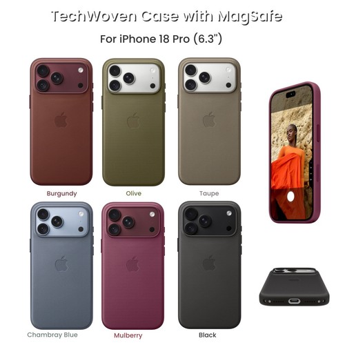 Custodia techwoven per apple - custodia,