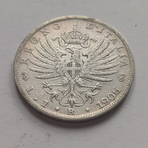 Silver coin lira aquila - lira,