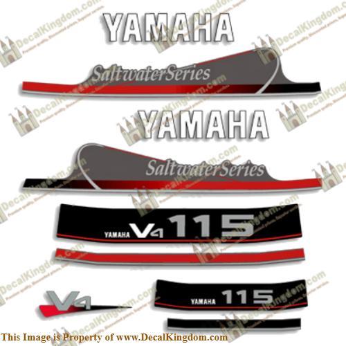 Decalcomanie yamaha 115cv - decalcomanie,