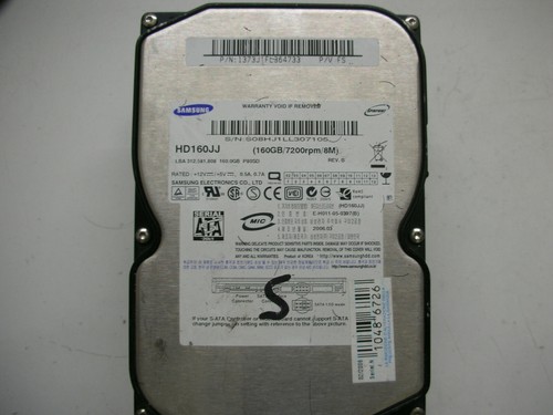 Samsung spinpoint 160gb - (bc),