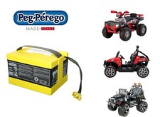 BATTERIA 24 VOLT 12 AMPERE ORIGINALE PEG PEREGO PER AUTO GAUCHO SUPERPOWER 24V