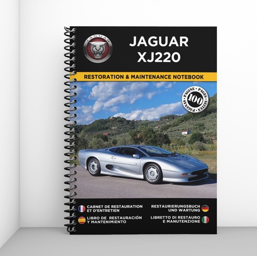 Jaguar xj220 libretto di - xj220, :