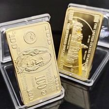 1pcs Lingotto 100 Dollari Usa