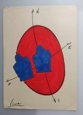 Daniele Falanga (Messina 1974) Opera  Pop Art  Vendita No Profit