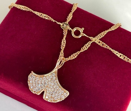 Collana elegante foglia - , di