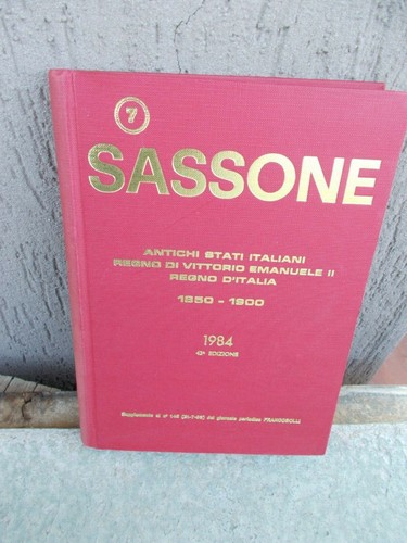 Sassone 1984 catalogo
