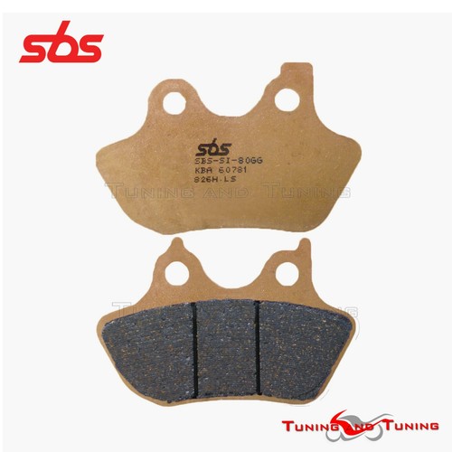Pastiglie freno posteriore sbs - pastiglie,