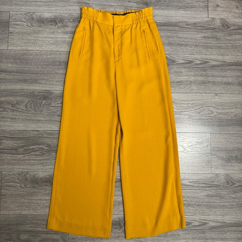 Pantalone zara giallo senape - pantalone,