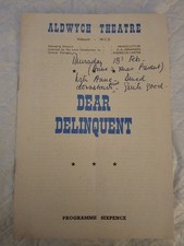 Dear Delinquent 1957 Aldwych
