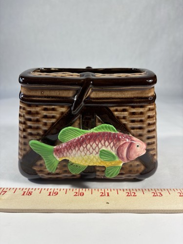 Cesto creel vintage pesca