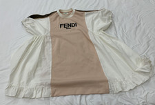 Abito Fendi bambina bianco