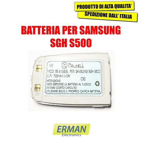 Batteria per samsung sgh s500 - per,