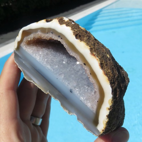 Minerali geode di agata - ***,