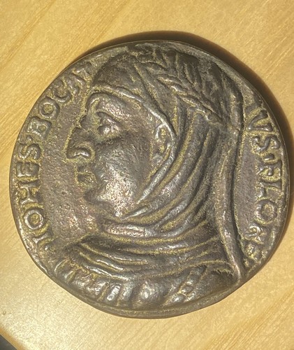 Medaglia bronzo lega arte - medaglia, d'arte