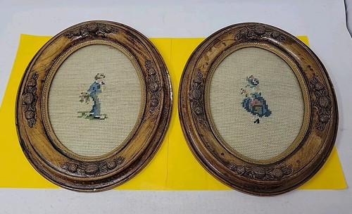 Coppia aghi vintage cornice - coppia,