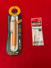 Tombow penna a sfera Air Press, colore Arancione, con relif di ricambio extra