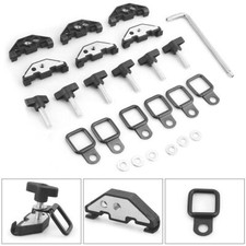 Dado di bloccaggio rigido con viti a clip dadi e anello D per Jeep Wrangler JK 07-18