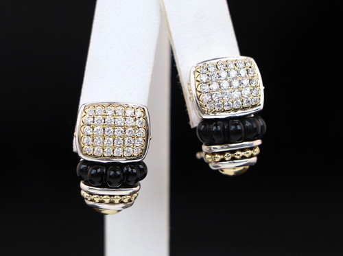 Lagos caviar silver - silver, 18k