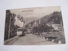 Cuneo - Saluti da Venasca + tram vapore - spedita f. p. franc asp 