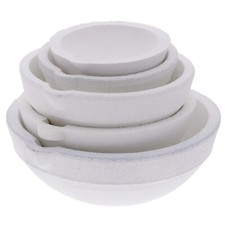 5pz crogioli piatti fusione - crogioli,
