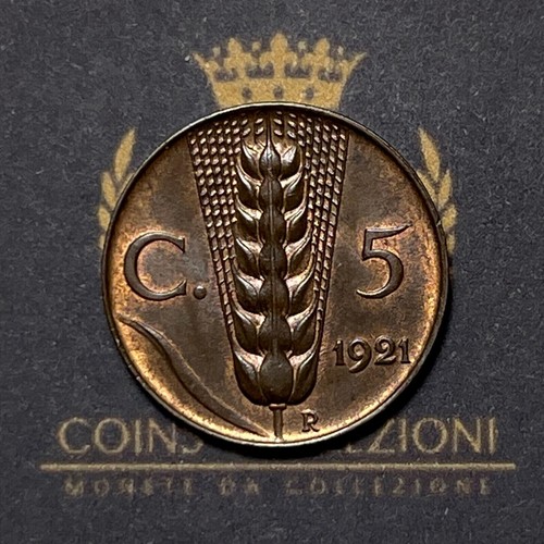 Centesimi spiga 1921 - 5,